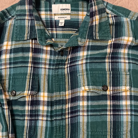 Plaid top - Picture 2 of 2